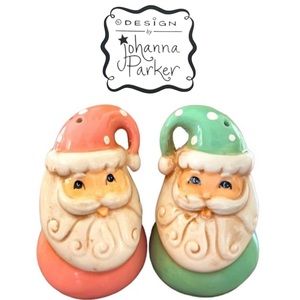 JOHANNA PARKER➕NWT Santa Claus S&P Shaker Set